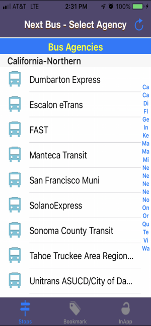 Next Bus Real Time Lite