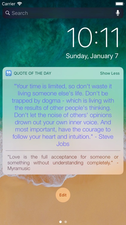 Quote of the Day Widget