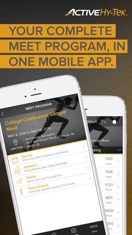 Track & Field Meet Mobile