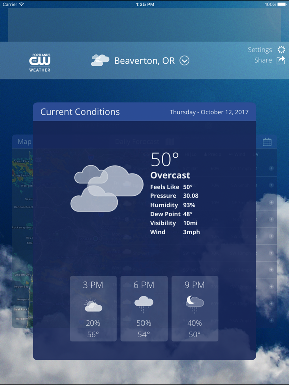 Portland's CW32 Weatherのおすすめ画像1