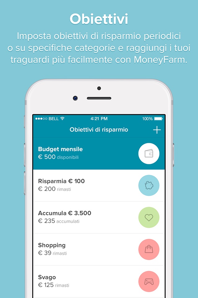 BudJet by Moneyfarm screenshot 2