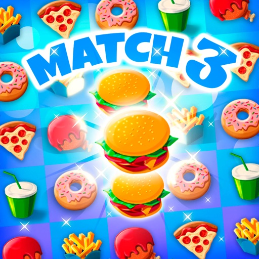 Crush The Burger ! Match 3