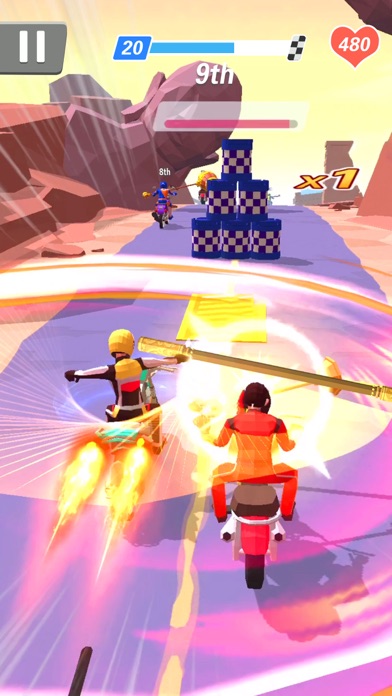 screenshot of Racing Smash 3D 5