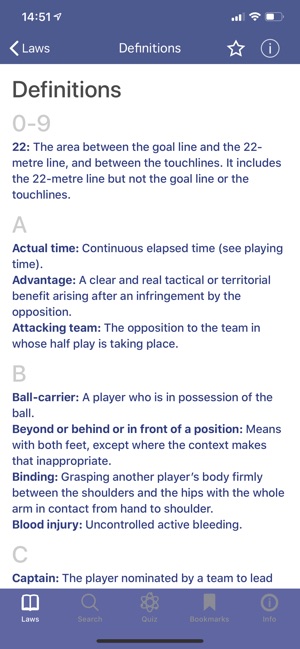 World Rugby Laws of Rugby(圖3)-速報App