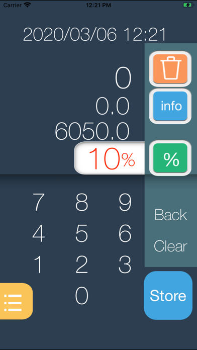 Screenshot #1 pour Shopping Reco.  Price and Tax