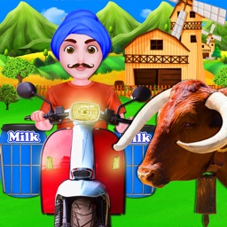 Dairy Cow milk Factory game