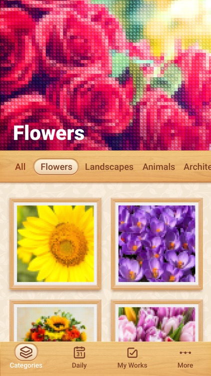 Cross Stitch: Color by Number screenshot-3