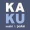 With the Kaku Sushi & Poke mobile app, ordering food for takeout has never been easier