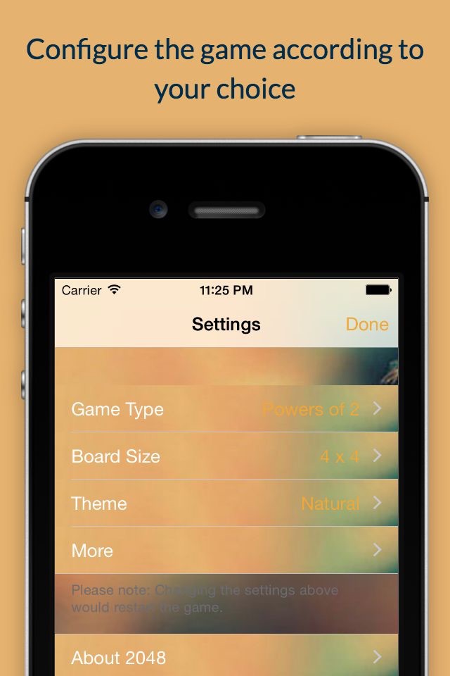 2048 Classic Puzzle Game screenshot 3