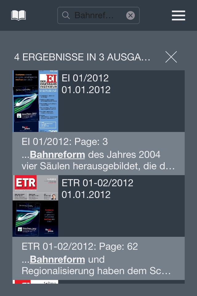 Eurailpress Kiosk screenshot 4