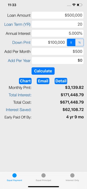 Loan Calculator - Payoff Debt