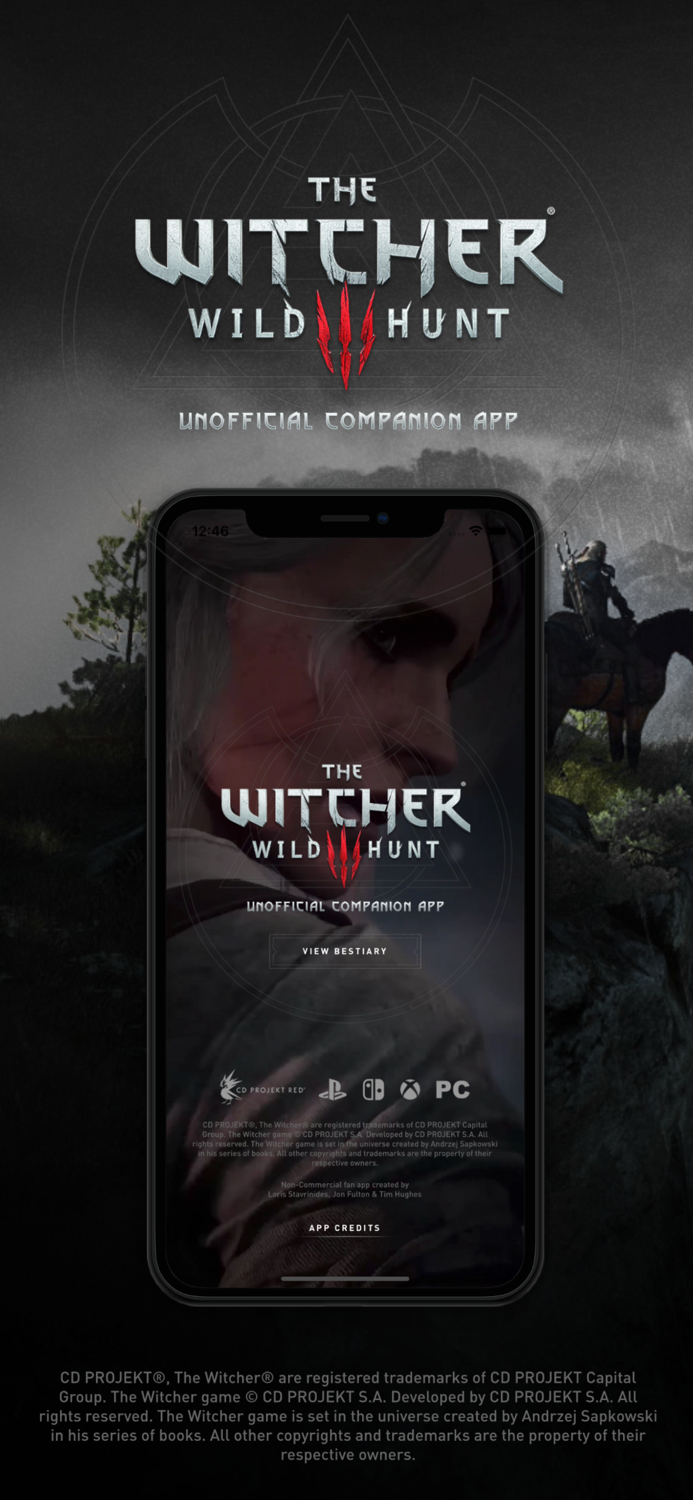 The Witcher 3 Unofficial App