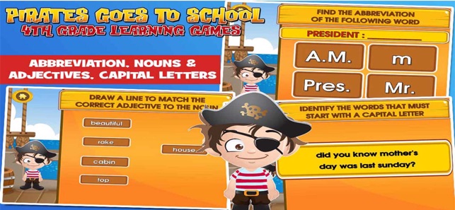 Pirate School: Fourth Grade(圖2)-速報App