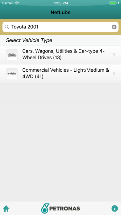 NetLube Petronas Australia screenshot 2