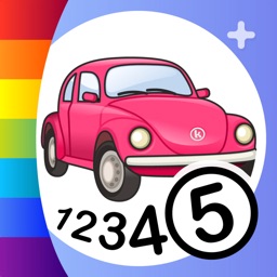 Color by Numbers - Cars +