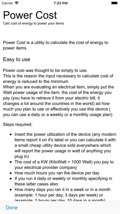 Power Cost screenshot-9