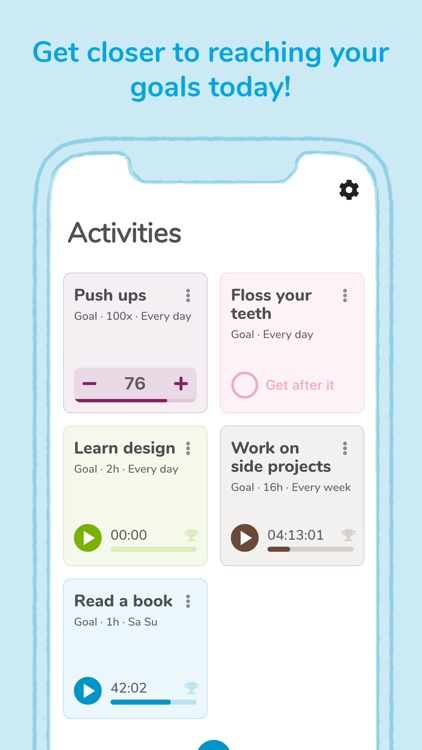 Timecap: Time & Habit tracker