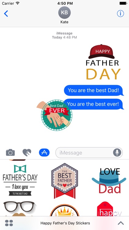 Happy Father's Day Sticker