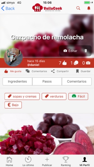 VoilaCook-Recetas de Cocina(圖5)-速報App