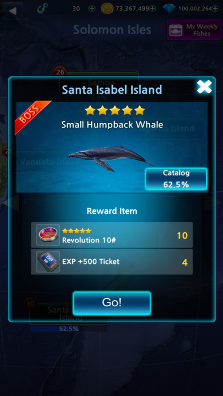 Monster Fishing 2019 - Free Hack screenshot 4 - iOS game interface