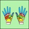 This app is a partner to the previously made Treat Your Feet - Reflexology App