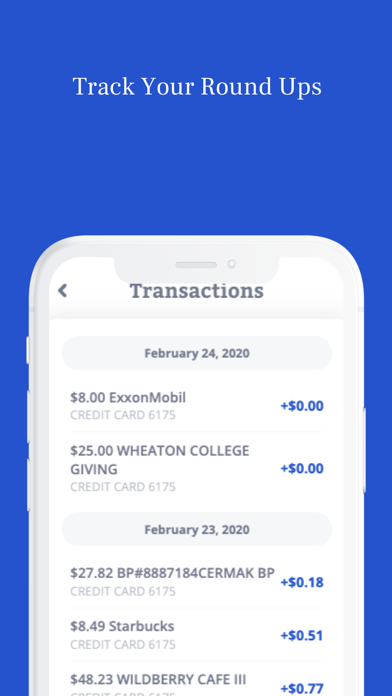 RoundUp App: Donate Change screenshot