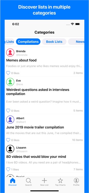 Lish - Lists Sharing & More(圖1)-速報App