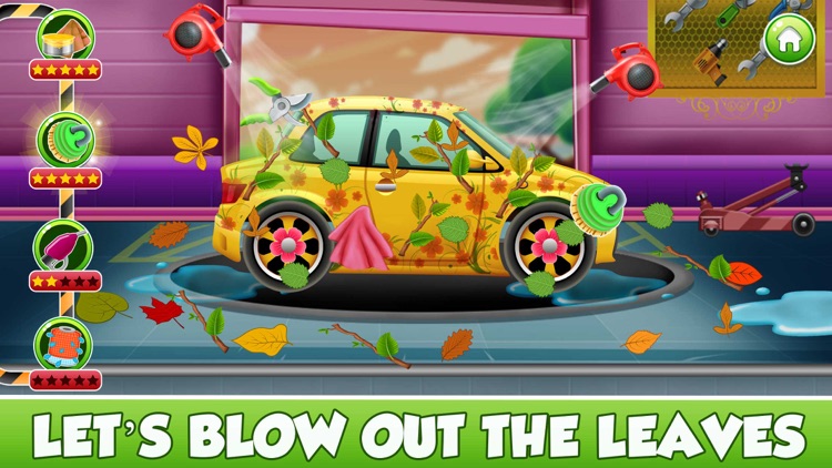 Girls Car Wash Workshop Game screenshot-3