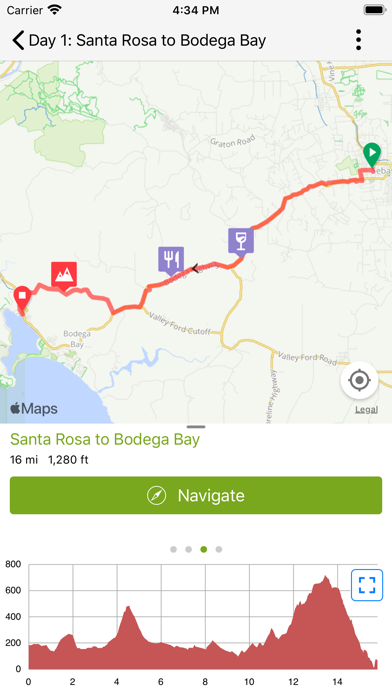 SNP Natuurreizen - Route app screenshot 3