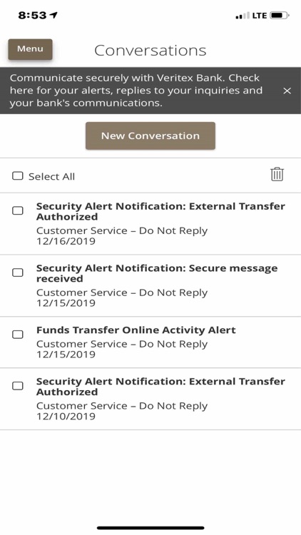 Veritex Mobile Banking screenshot-3