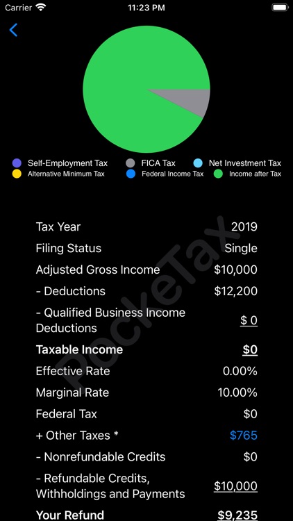 PockeTax - Tax Calculator screenshot-4