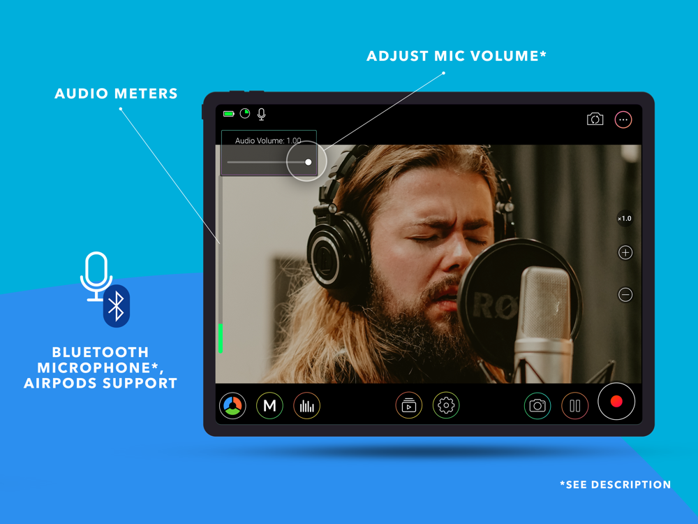 MoviePro Pro Video Camera App for iPhone Free Download