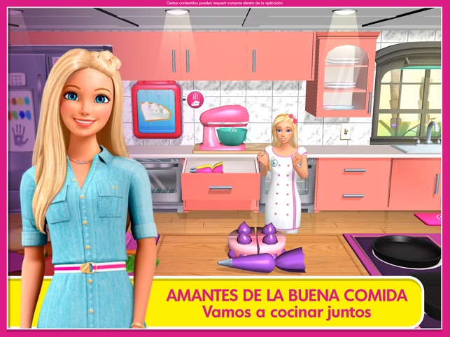 cocina de barbie 2018