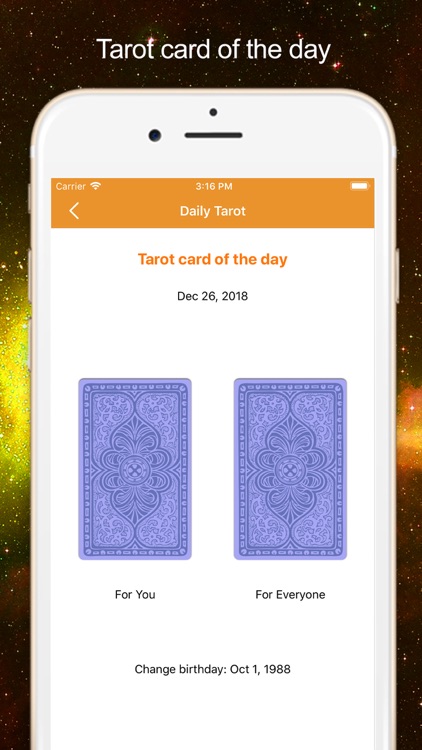 Daily Horoscopes & Tarot Card