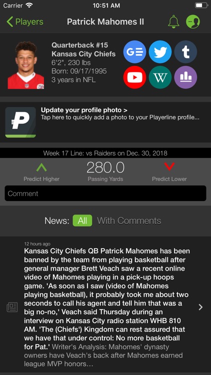 Playerline Fantasy Sports News screenshot-3