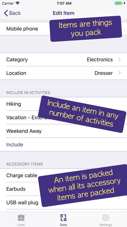 PackCheck Packing List screenshot-8