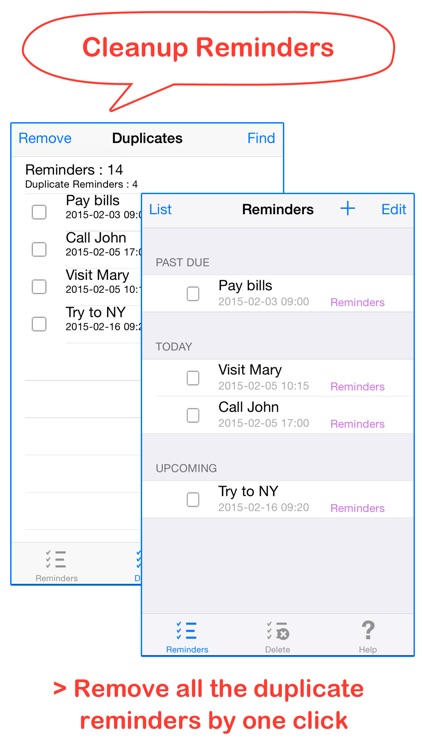 Task Manager – “for Reminders”