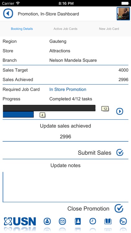 USN Promoter App screenshot-4