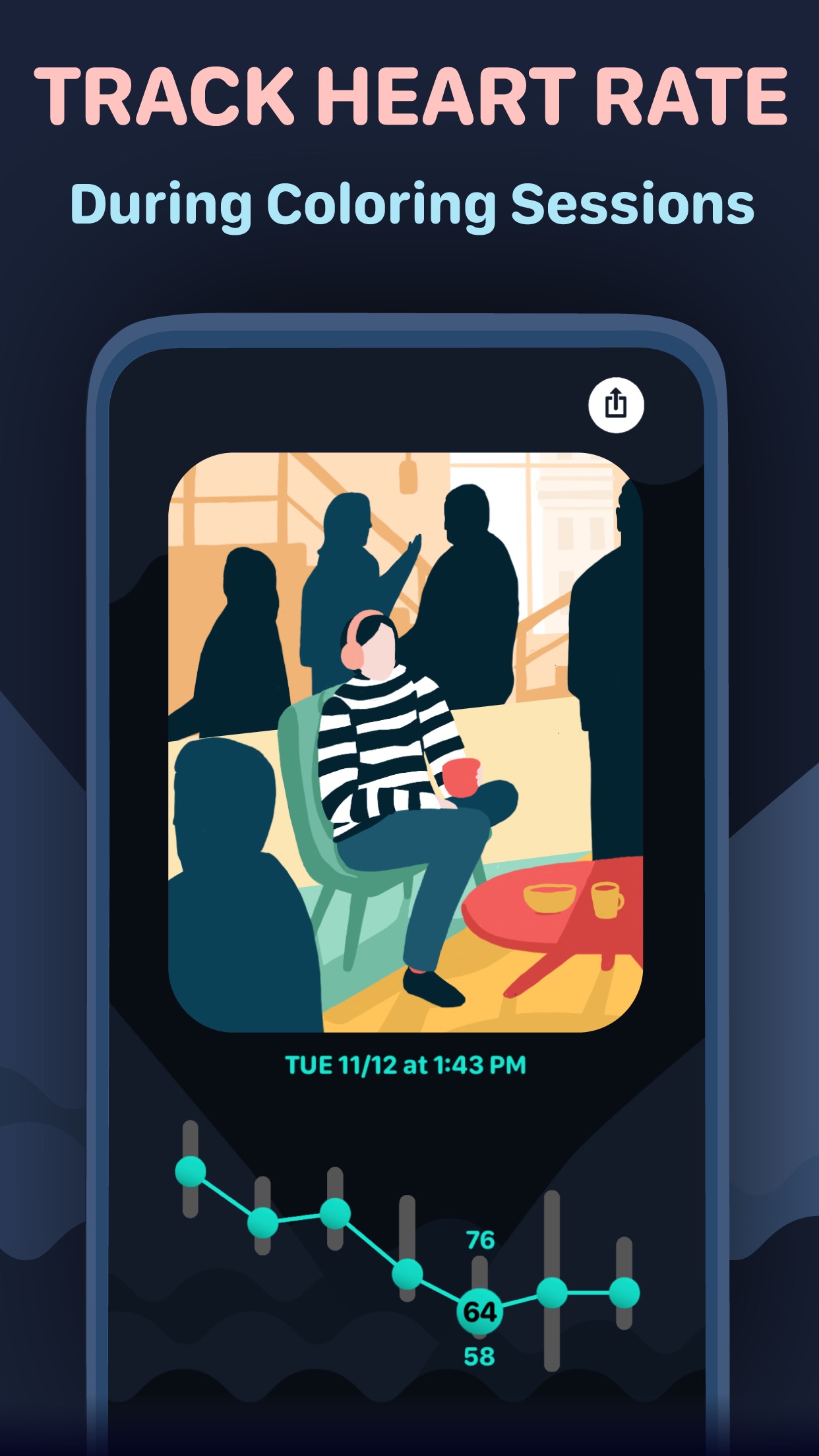 Screenshot do app Coloring Watch