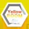 The main character awakens in a mysterious yellow room