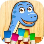 Dinosaurs Coloring Book Game