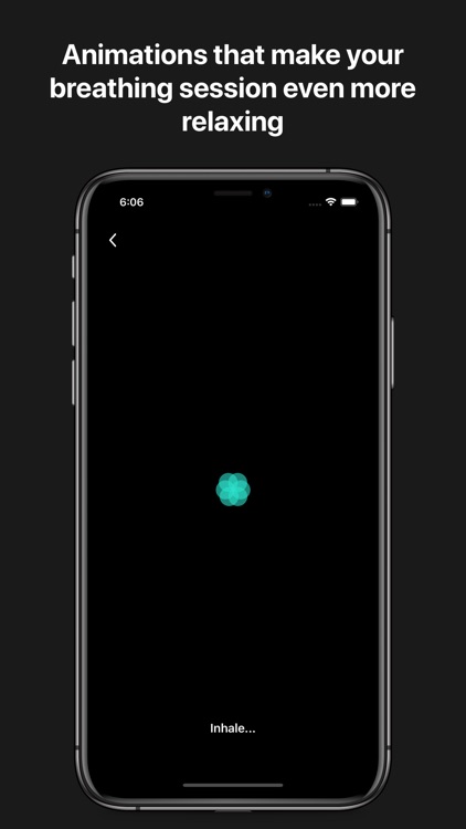 Becalm - Breathing app