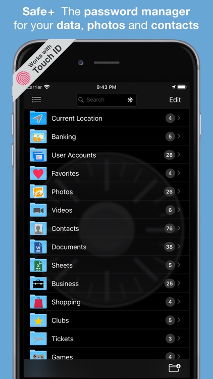 Safe + Password Manager