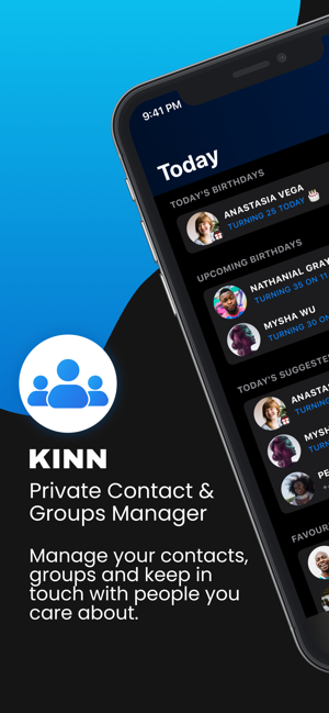 KINN - Contacts and Groups(圖1)-速報App