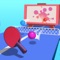 Enjoy ping pong game with great art and relaxing music