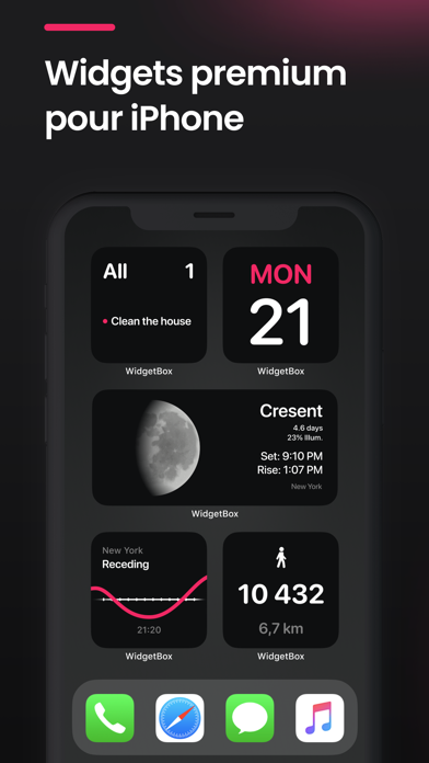 WidgetBox: Widget & Raccourcis WidgetBox: Widget & Raccourcis
