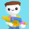 Collect bullets and shoot from amazing blasters to your opponents