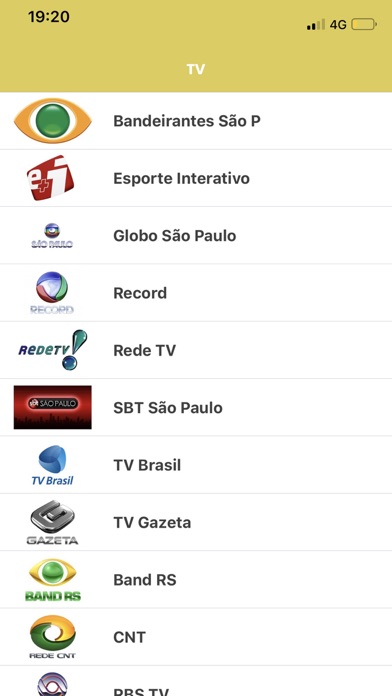 How to cancel & delete Programação da TV in Brasil - futebol (BR) from iphone & ipad 1