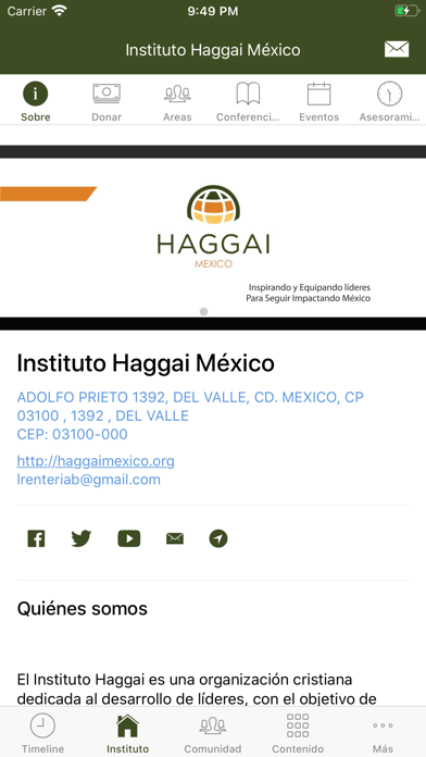Haggai México screenshot 2