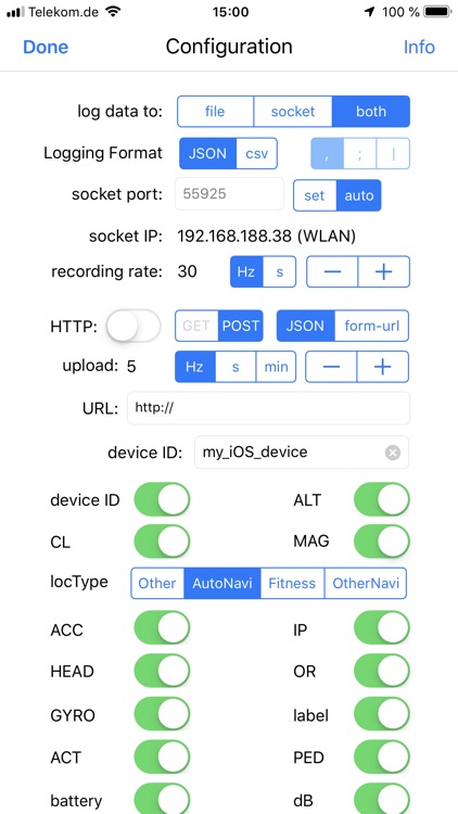 SensorLog screenshot-4